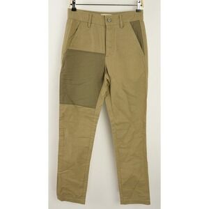 New BALDWIN Carter Men's 28 x 30 Brown Green Canvas Outdoor Button Fly Pants